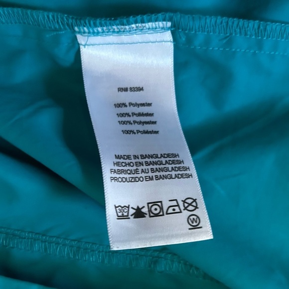 ASICS PACKABLE JACKET WOMEN'S W. WATER WIND RESISTANT SIZE S REFLECTIVE blue - Picture 7 of 14